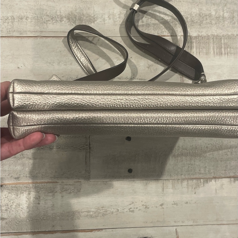 Coach Metallic Gold  Crossbody Bag - Picture 3 of 7